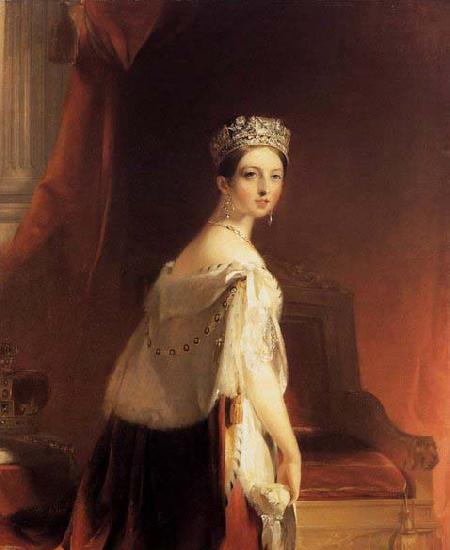 Thomas Sully Queen Victoria Sweden oil painting art